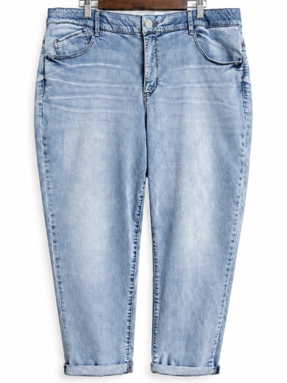 Democracy AbSolution Women’s Plus Size 22W Light Wash Jeans